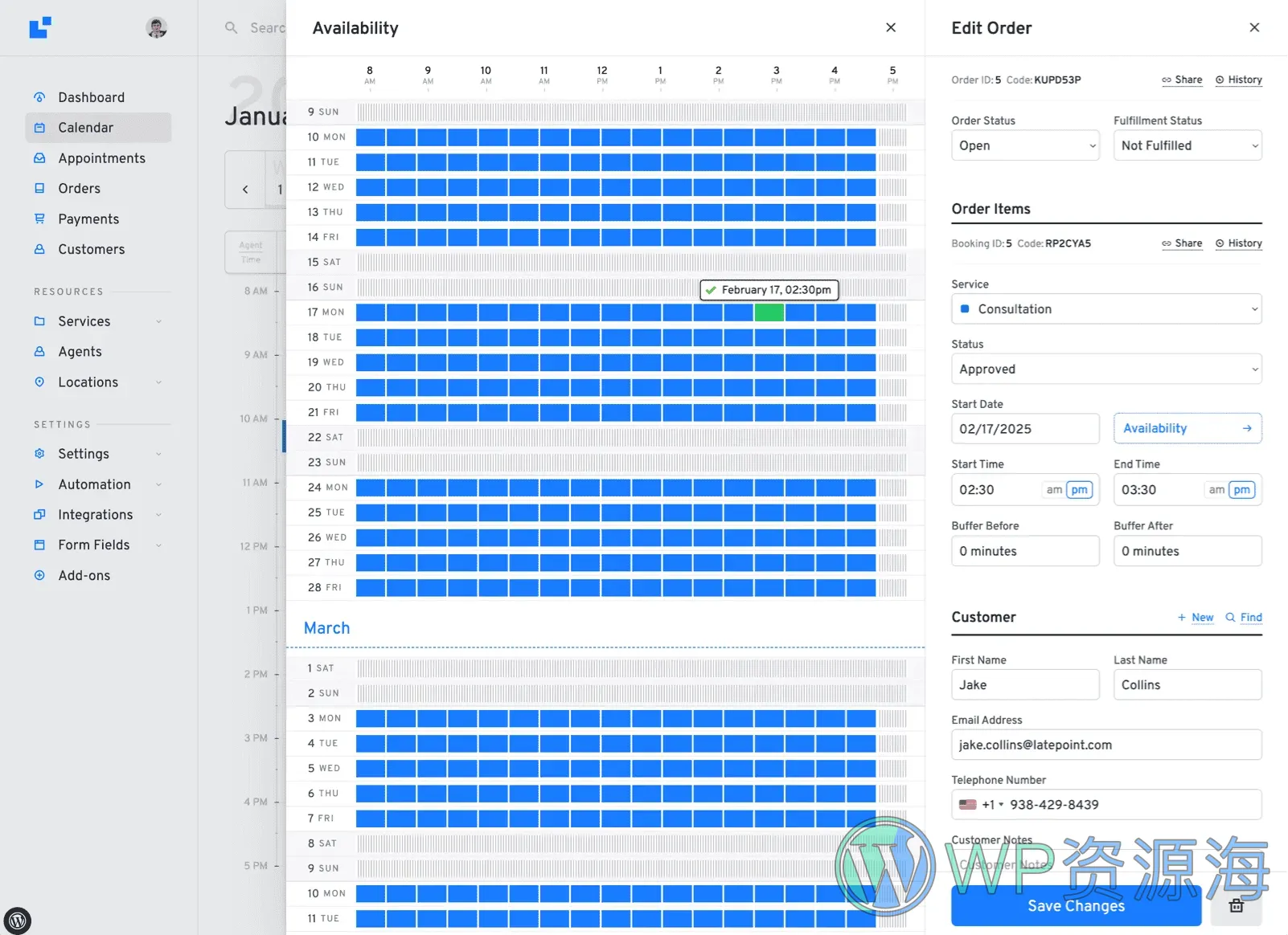 LatePoint-在线预约解决方案WordPress插件插图4-WP资源海