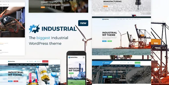 Industrial-销量第一的工业工厂WordPress主题