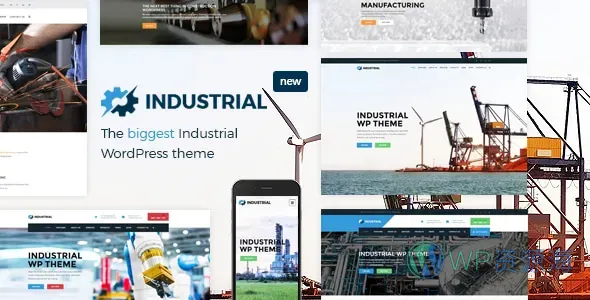 Industrial-销量第一的工业工厂WordPress主题插图-WP资源海 Industrial-销量第一的工业工厂WordPress主题插图-WP资源海