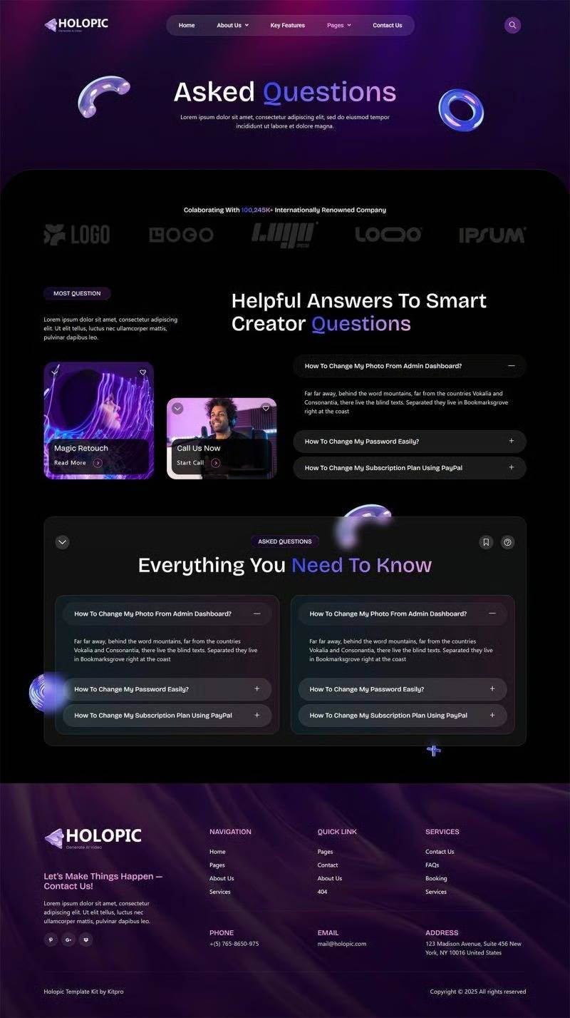 AI 视频在线生成APP软件公司网站模板_一键导入式快速建站模板插图5-WP资源海 AI 视频在线生成APP软件公司网站模板_一键导入式快速建站模板插图5-WP资源海