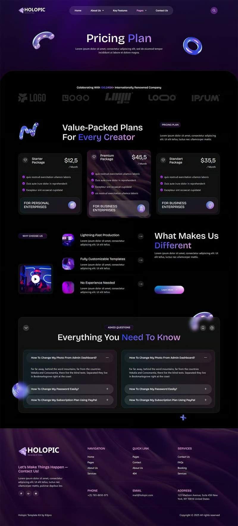 AI 视频在线生成APP软件公司网站模板_一键导入式快速建站模板插图7-WP资源海 AI 视频在线生成APP软件公司网站模板_一键导入式快速建站模板插图7-WP资源海