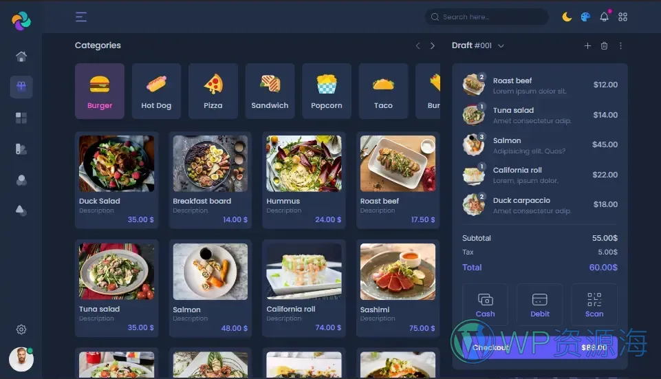 Lineone-设计新颖漂亮的管理员后台模板Tailwind+Laravel插图24-WP资源海