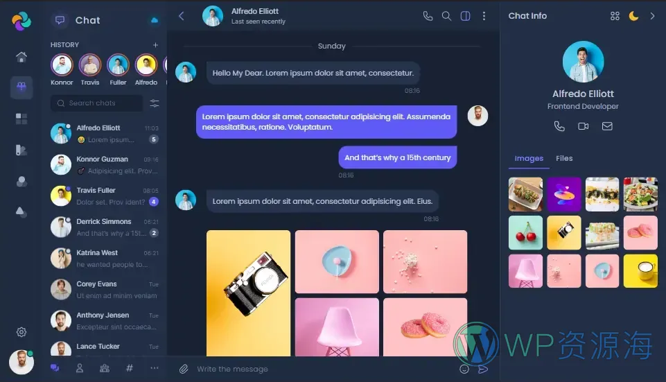 Lineone-设计新颖漂亮的管理员后台模板Tailwind+Laravel插图30-WP资源海