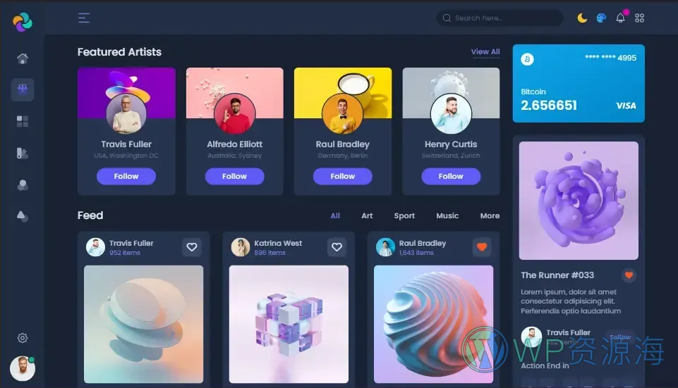 Lineone-设计新颖漂亮的管理员后台模板Tailwind+Laravel插图29-WP资源海