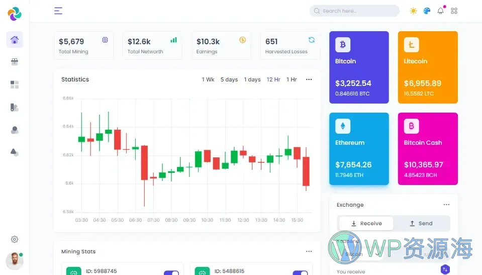 Lineone-设计新颖漂亮的管理员后台模板Tailwind+Laravel插图8-WP资源海