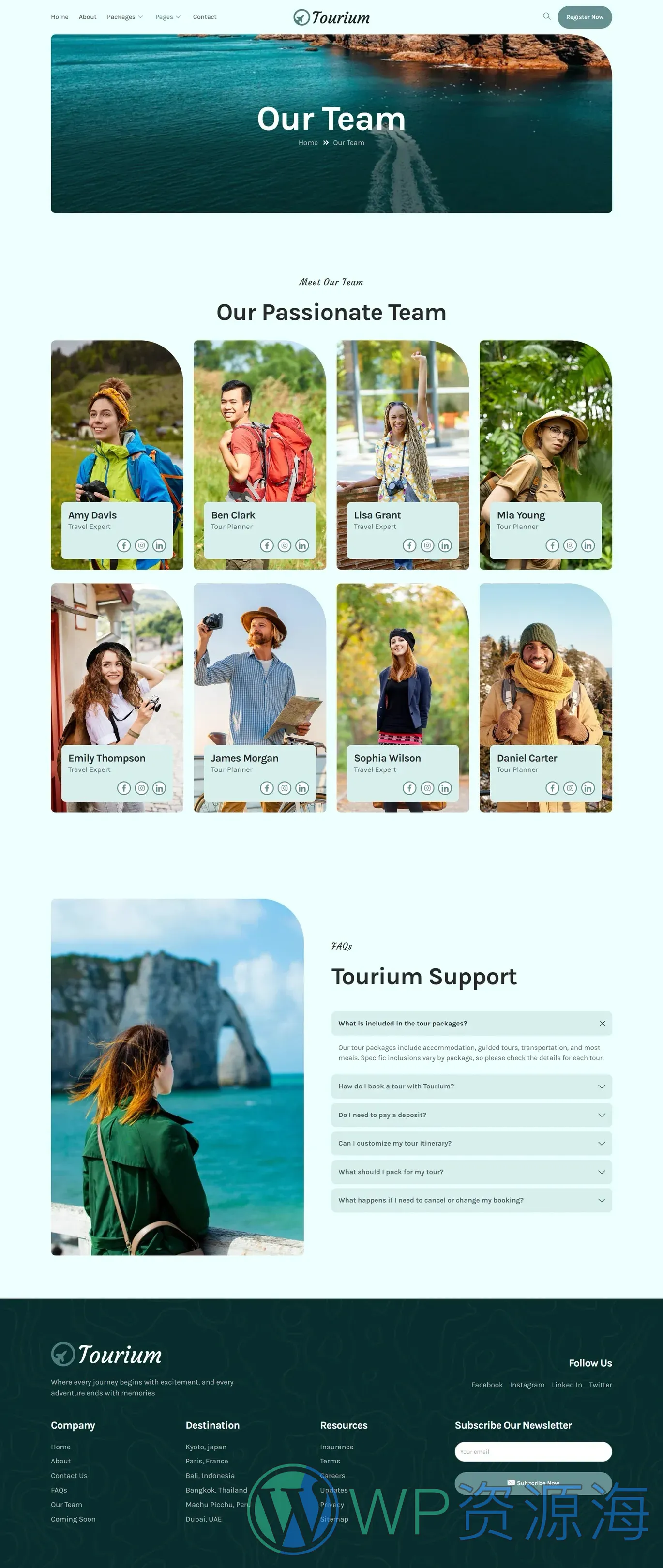 旅游旅行社导游景区向导网站模板_一键导入式快速建站模板插图10-WP资源海