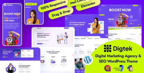 Digtek-网络市场营销SEO优化WordPress主题