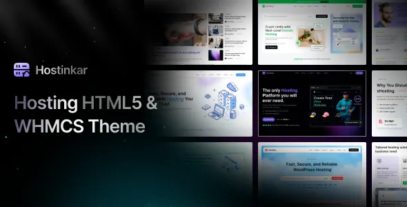 Hostinkar-超漂亮IDC云主机服务器HTML & WHMCS 模板