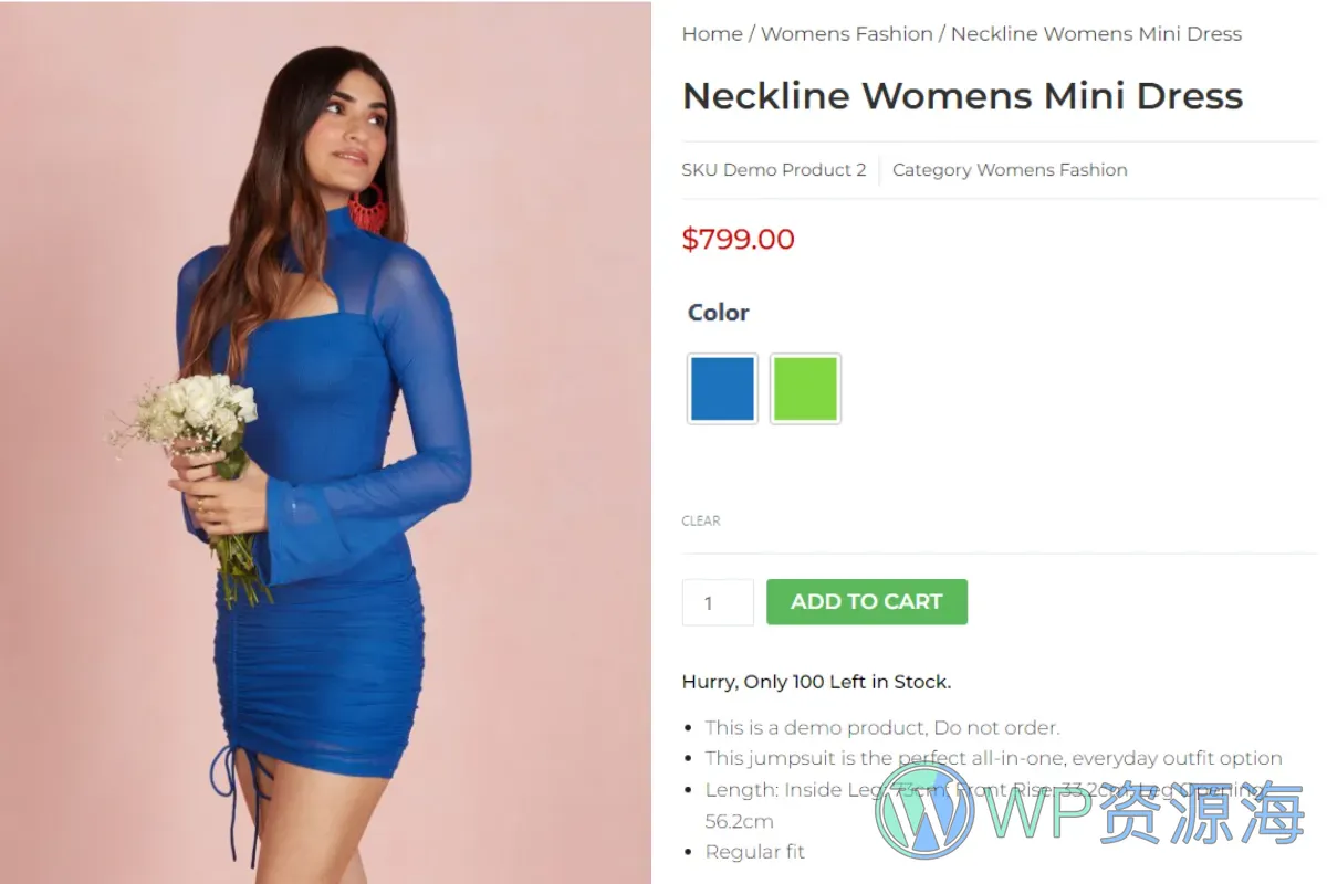 WooCommerce Variation Swatches & Product Gallery – 商品变体展示与产品图库增强插件插图1-WP资源海 WooCommerce Variation Swatches & Product Gallery – 商品变体展示与产品图库增强插件插图1-WP资源海