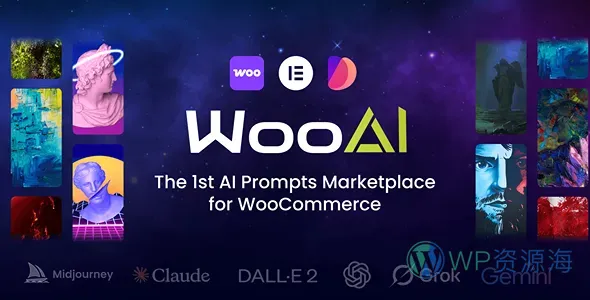 WooPT-AI提示词交易赚钱平台WordPress主题插图-WP资源海