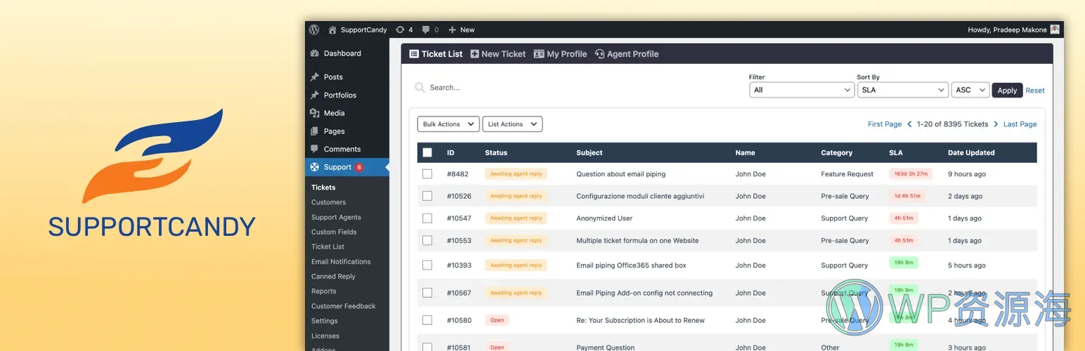 🔥8 大热门 WordPress 工单客户支持类插件测评与推荐插图4-WP资源海
