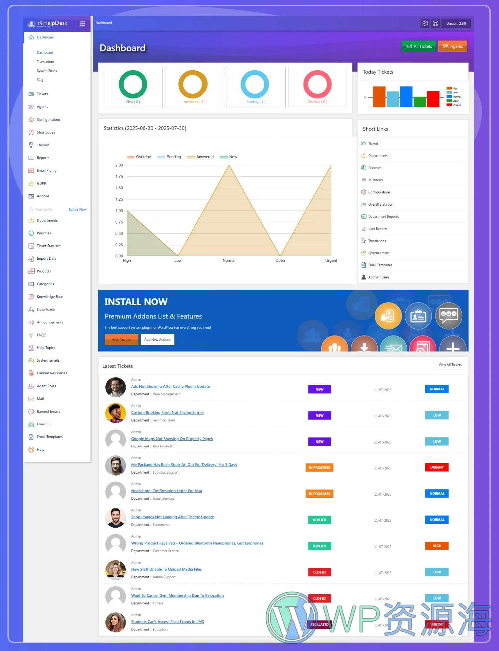 🔥8 大热门 WordPress 工单客户支持类插件测评与推荐插图16-WP资源海