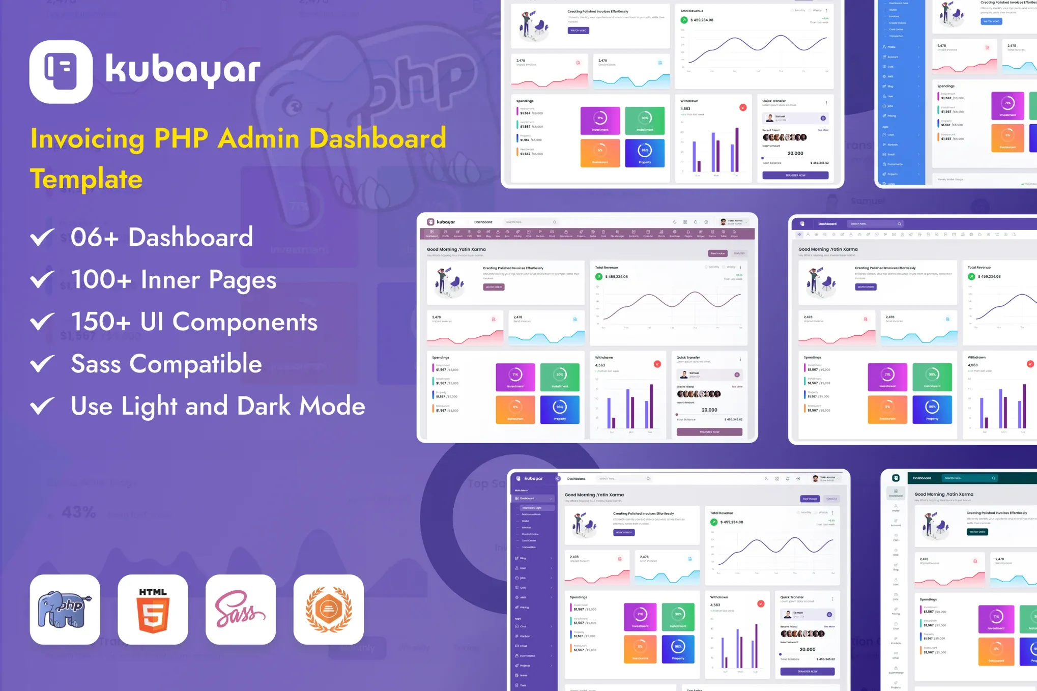 Kubayar-财务账单发票管理系统PHP源码