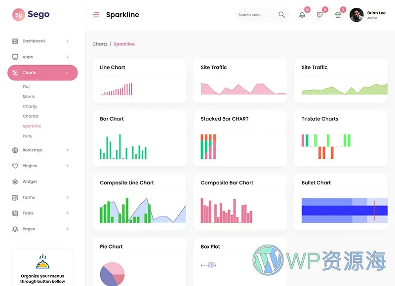 Sego-餐饮管理系统后台 Bootstrap 模板插图9-WP资源海 Sego-餐饮管理系统后台 Bootstrap 模板插图9-WP资源海