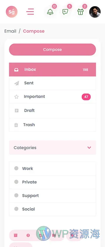Sego-餐饮管理系统后台 Bootstrap 模板插图14-WP资源海 Sego-餐饮管理系统后台 Bootstrap 模板插图14-WP资源海