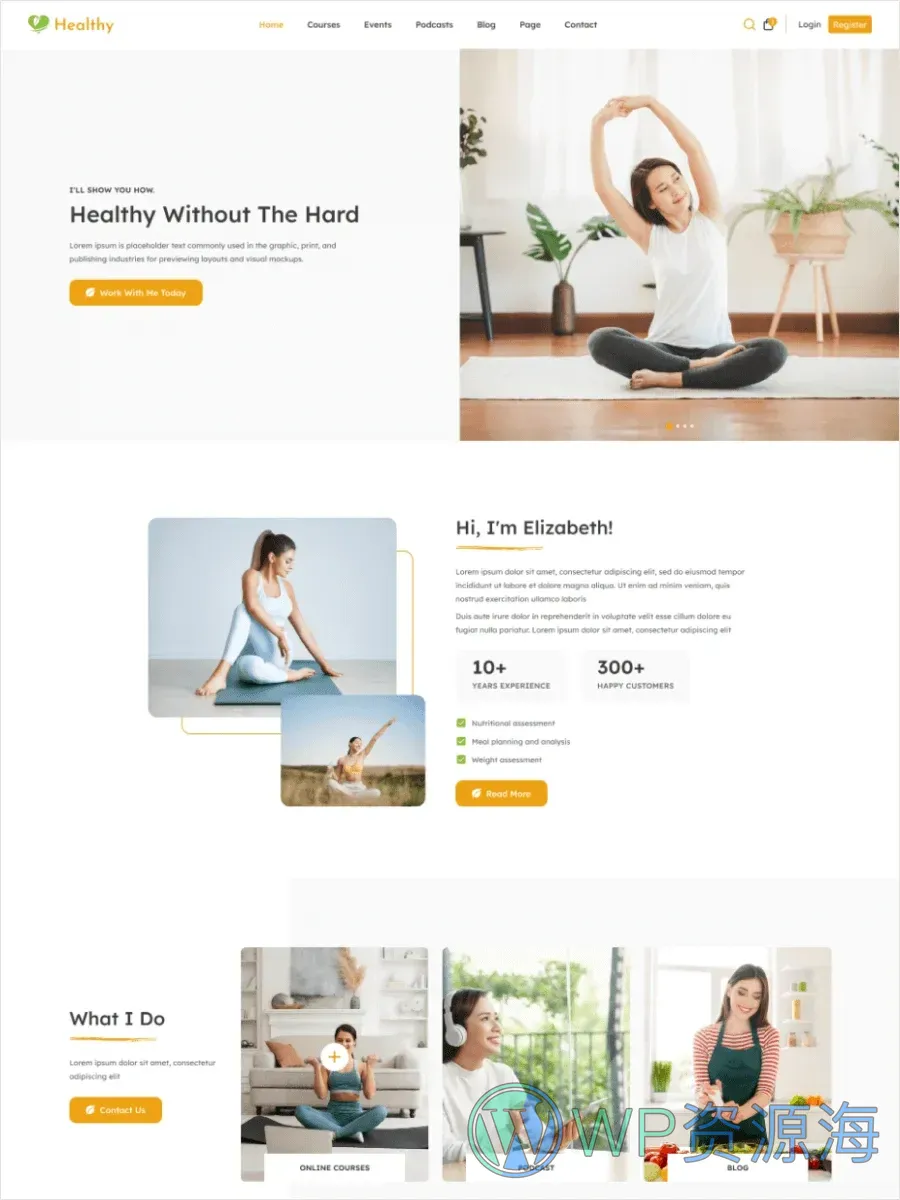 Coaching-教练培训导师咨询顾问 WordPress 主题插图6-WP资源海 Coaching-教练培训导师咨询顾问 WordPress 主题插图6-WP资源海