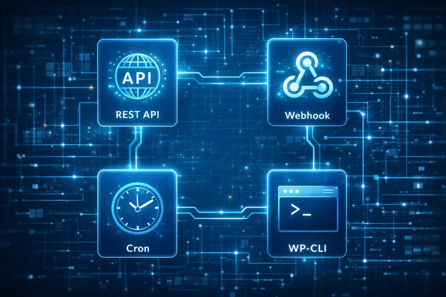 WordPress 自动化四大基础：REST API、Webhook、Cron、WP-CLI 一篇讲透
