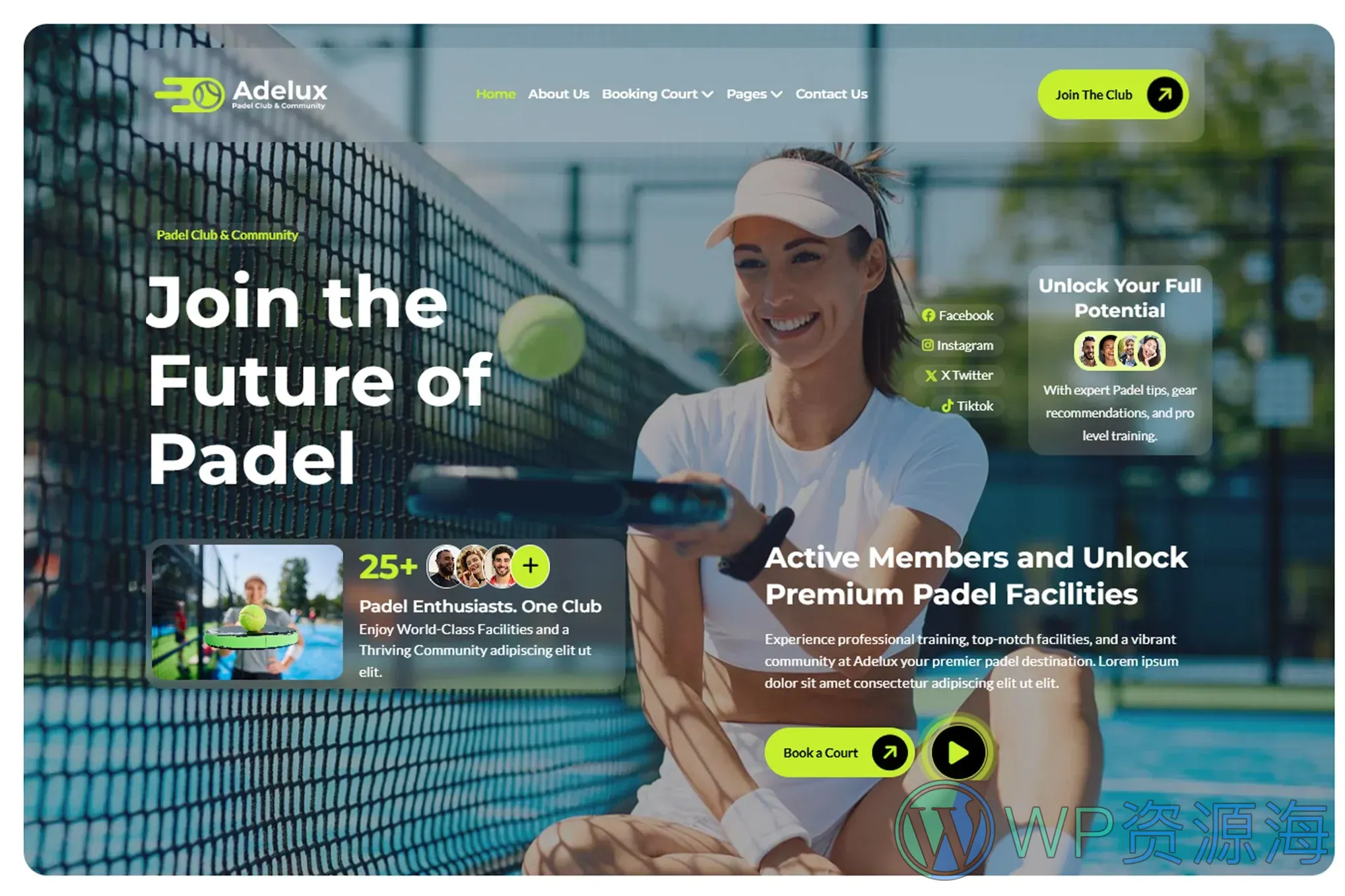 Adelux-网球俱乐部模板🎾 HTML Bootstrap 高端网站插图1-WP资源海 Adelux-网球俱乐部模板🎾 HTML Bootstrap 高端网站插图1-WP资源海