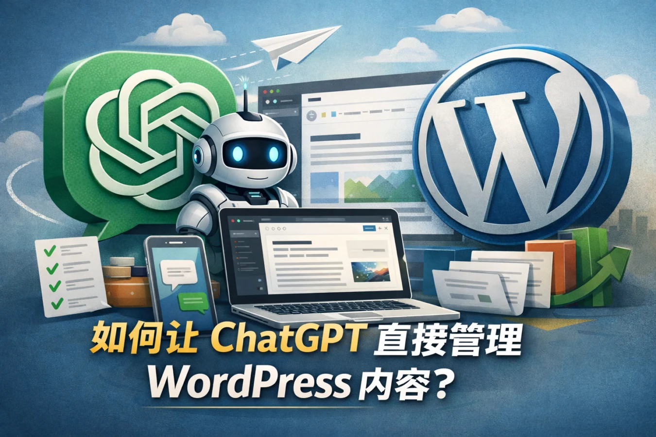 如何让 ChatGPT 直接管理 WordPress 内容？