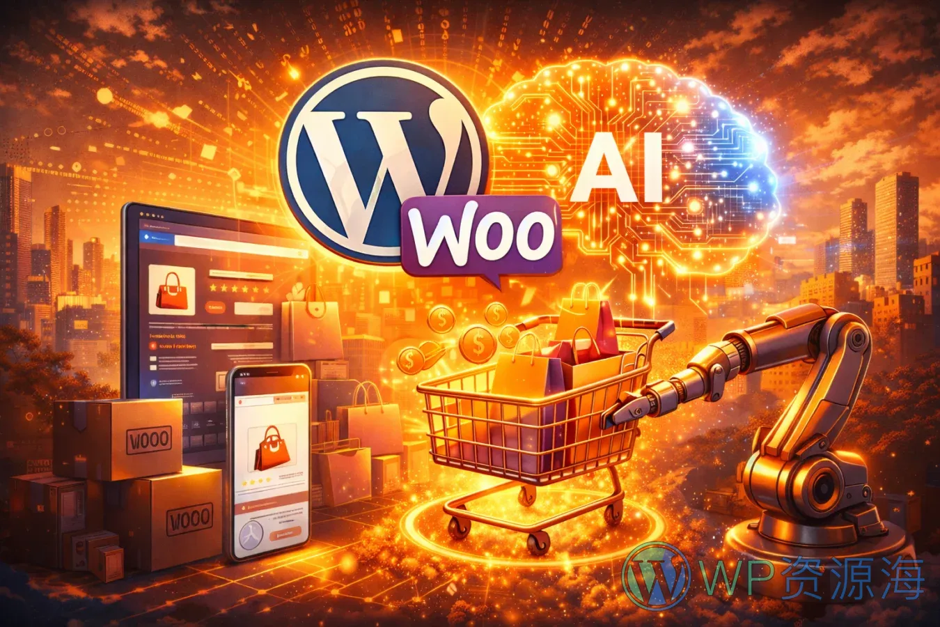 WordPress + WooCommerce 高转化电商站 封面图 WordPress + WooCommerce 高转化电商站 封面图