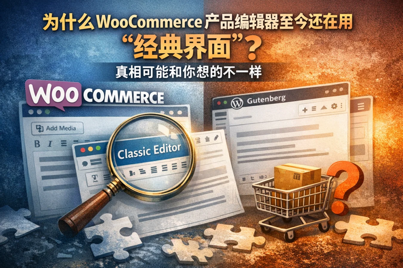 为什么 WooCommerce 产品编辑器至今还在用“经典界面”？真相可能和你想的不一样