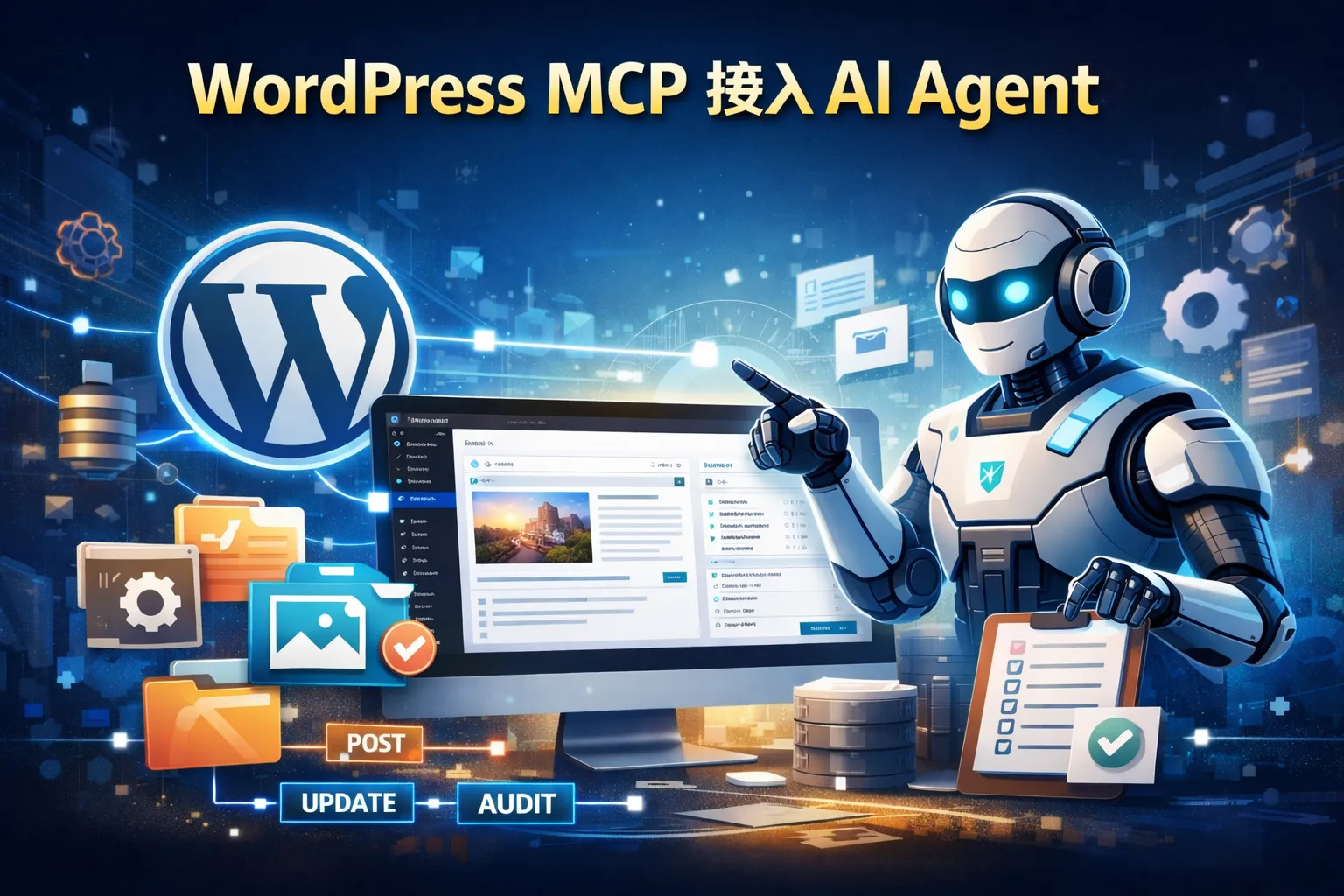 WordPress MCP 对接 AI Agent：打造自动化内容生成数字工厂！