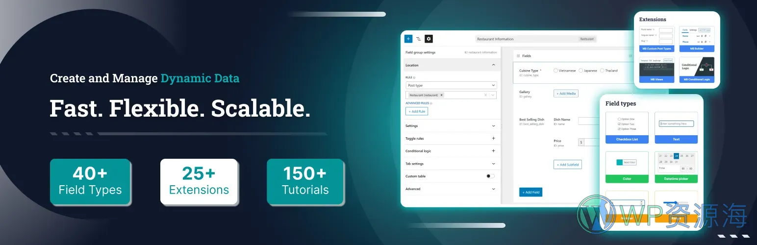 Meta Box AIO-专业级WordPress动态内容构建插件插图1-WP资源海 Meta Box AIO-专业级WordPress动态内容构建插件插图1-WP资源海