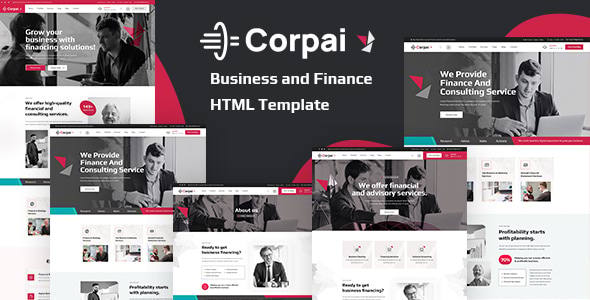 Corpai 商业金融 HTML 模板