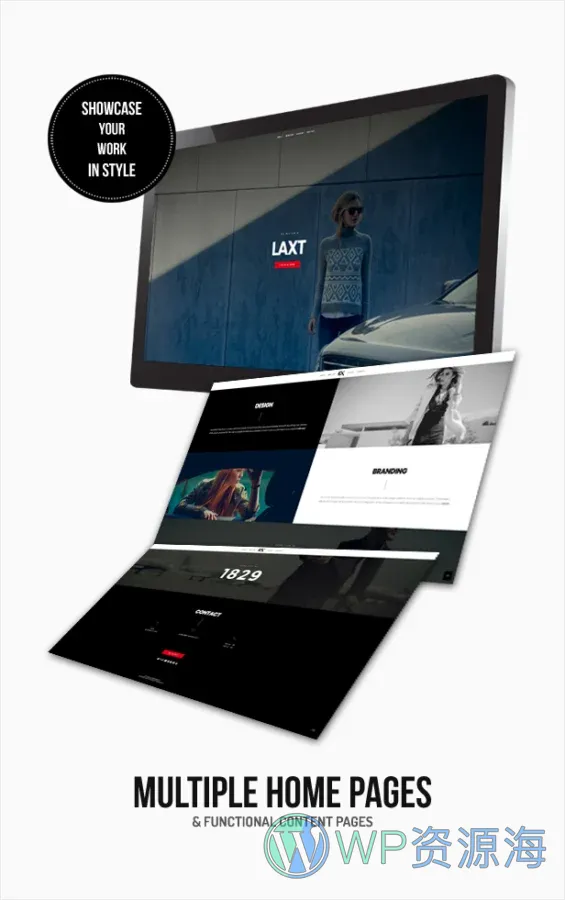 Laxt 网站维护/即将上线页面模板插图4-WP资源海 Laxt