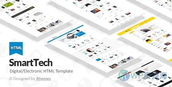 SmartTech 电商网站 HTML 模板插图-WP资源海 SmartTech 电商网站 HTML 模板(ThemeForest)