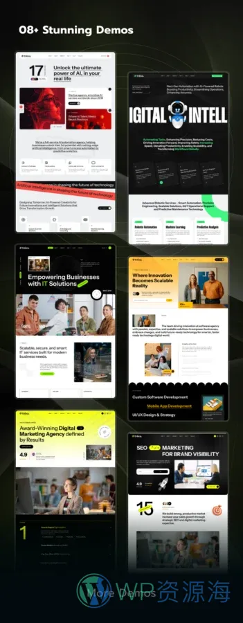 Trexa-IT解决方案与创意机构HTML模板插图1-WP资源海 disscount-image