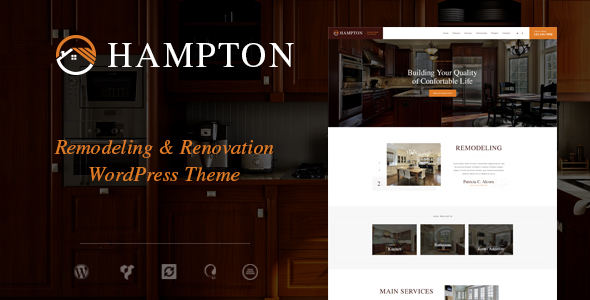 Hampton-家居装修行业 WordPress 主题