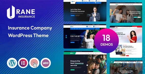 Urane–保险与金融企业 WordPress 主题插图-WP资源海 Urane–保险与金融企业 WordPress 主题