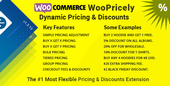 Dynamic Pricing & Discounts for WooCommerce WordPress 插件