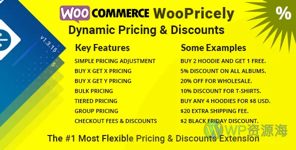 WooCommerce 动态定价与折扣插件插图-WP资源海 WooCommerce 动态定价与折扣插件插图-WP资源海