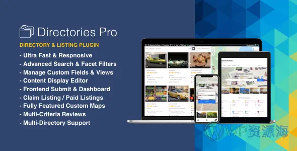 Directories Pro-WordPress 目录插件插图-WP资源海 Directories Pro-WordPress 目录插件