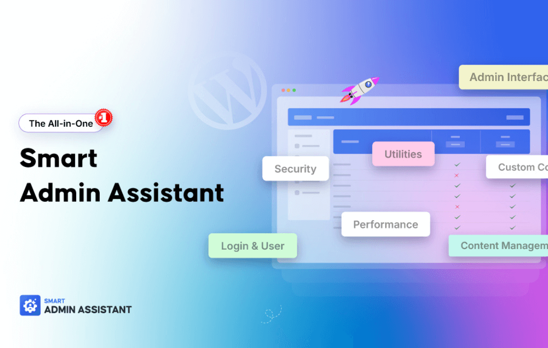 Smart Admin Assistant Pro—WordPress 后台管理全能增强插件