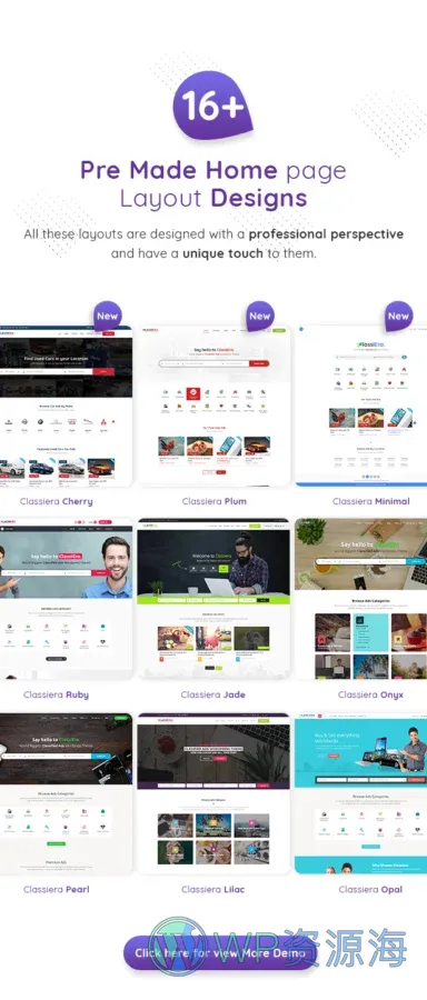 Classiera-分类信息 WordPress 主题插图3-WP资源海 Top Classified WP theme