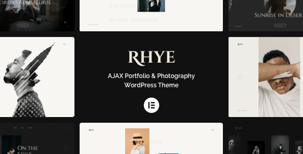 Rhye–AJAX 作品集 WordPress 主题