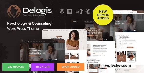 Delogis-心理咨询与治疗类 WordPress 主题