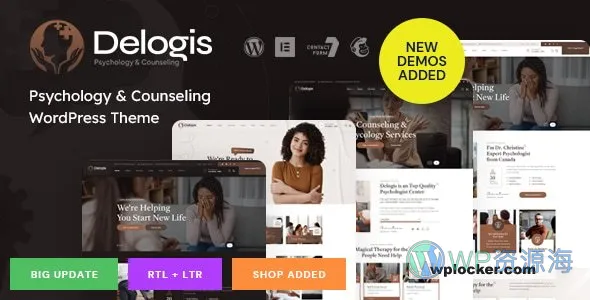 Delogis-心理咨询与治疗类 WordPress 主题插图-WP资源海 Delogis-心理咨询与治疗类 WordPress 主题
