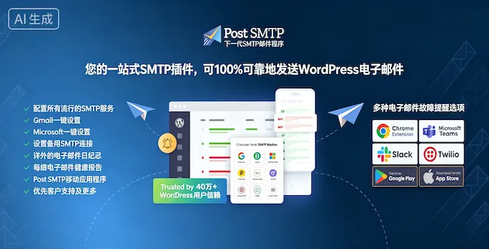 Post SMTP Pro 网站邮件发送 WordPress 插件