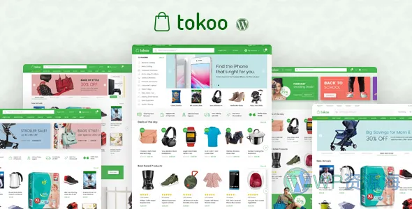 Tokoo–垂直电商 WordPress 主题插图-WP资源海 Tokoo–垂直电商 WordPress 主题