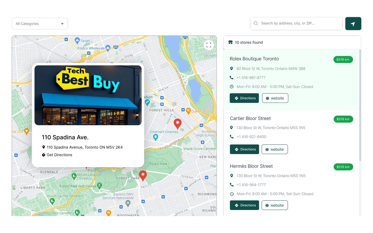 Sigma Store Locator 门店定位器 WordPress 插件