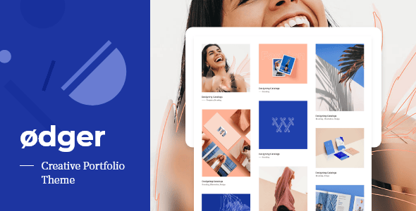 Ødger 创意作品集 WordPress 主题