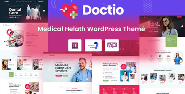 Doctio-医疗健康 WordPress 主题