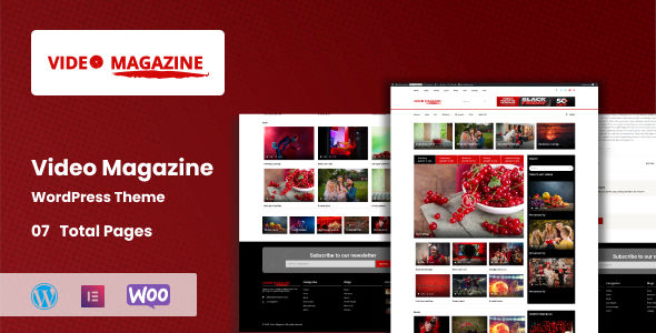 Video Magazine-WordPress 视频杂志主题