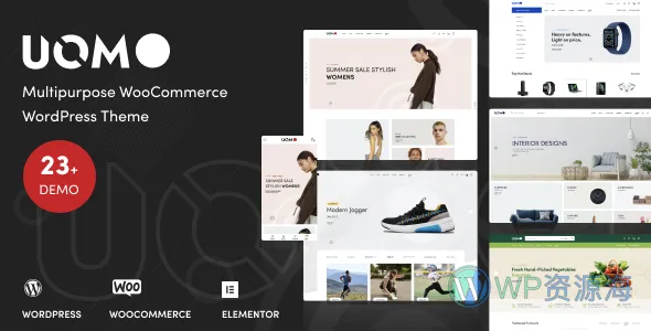 Uomo 多用途电商 WordPress 主题插图-WP资源海 Uomo 多用途电商 WordPress 主题