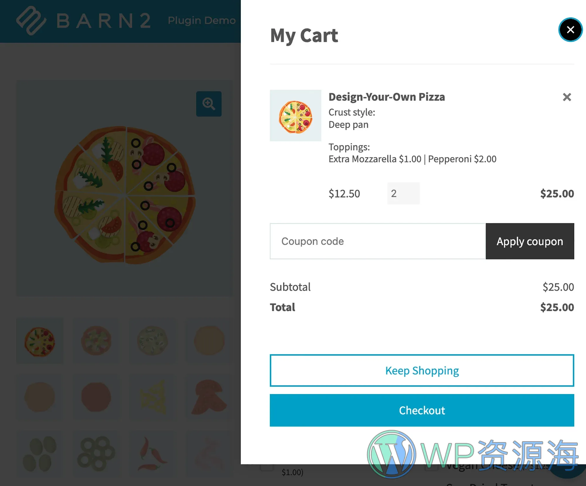 Barn2 WooCommerce Product Options WordPress 插件插图-WP资源海 Barn2 WooCommerce Product Options WordPress 插件