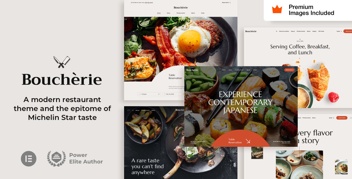 Boucherie – 餐厅 WordPress 主题
